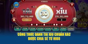 Công Thức Đánh Tài Xỉu Chuẩn Xác Được Chia Sẻ Từ Hi88