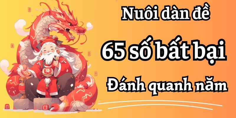 Cách nuôi dàn đề 65 